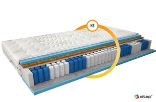 Matracis Paola, 140x200 cm, balts cena un informācija | Matrači | 220.lv