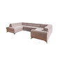 Stūra dīvāns Eltap Louis, rozā cena un informācija | Stūra dīvāni | 220.lv