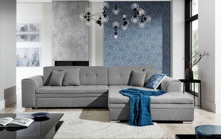 Stūra dīvāns Eltap Sorento, pelēks cena un informācija | Stūra dīvāni | 220.lv