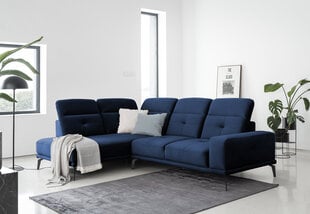 Stūra dīvāns Eltap Theodore, zils cena un informācija | Stūra dīvāni | 220.lv
