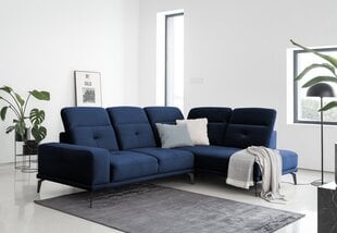 Stūra dīvāns Eltap Theodore, zils cena un informācija | Stūra dīvāni | 220.lv
