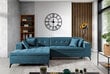 Stūra dīvāns Eltap Solange, zila cena un informācija | Stūra dīvāni | 220.lv
