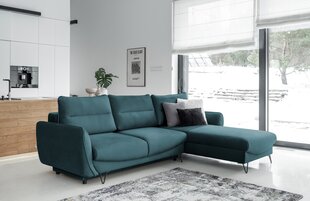 Stūra dīvāns Eltap Silva, zaļš cena un informācija | Stūra dīvāni | 220.lv