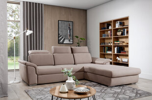 Stūra dīvāns Eltap Trevisco, smilškrāsas cena un informācija | Stūra dīvāni | 220.lv