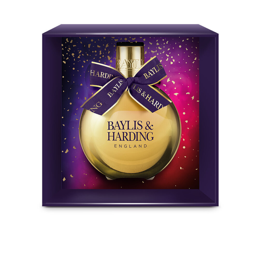 Vannas putas Baylis & Harding Midnight Fig & Pomegranate Festive Bauble Gift, 250 ml cena un informācija | Dušas želejas, eļļas | 220.lv