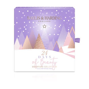 Adventes kalendārs sievietēm Baylis & Harding Jojoba, Vanilla & Almond Oil Luxury 24 days of Beauty cena un informācija | Dušas želejas, eļļas | 220.lv