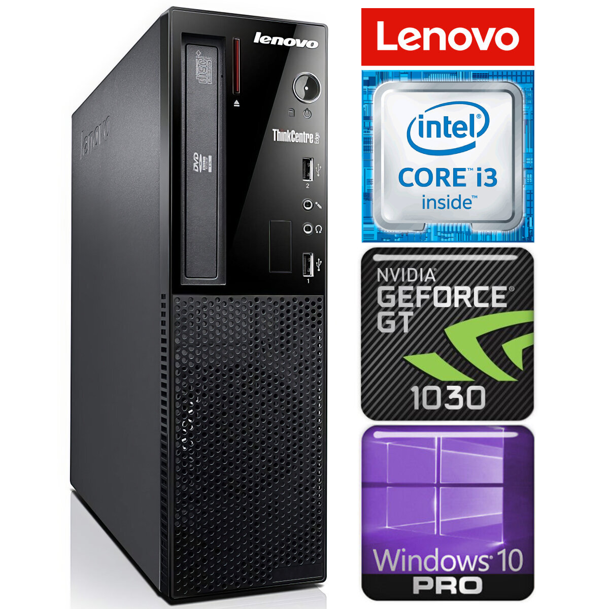 Компьютер Lenovo Edge 72 SFF i3-3220 8GB 2TB GT1030 2GB DVD WIN10Pro цена |  220.lv