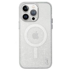 UNIQ etui Coehl Lumino iPhone 15 Pro Max 6.7" Magnetic Charging srebrny|sparkling silver цена и информация | Чехлы для телефонов | 220.lv