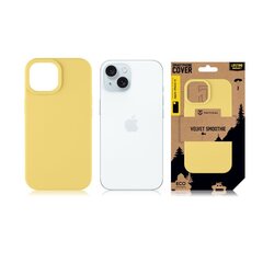 Tactical Velvet Smoothie Cover for Apple iPhone 15 Banana цена и информация | Чехлы для телефонов | 220.lv