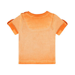Krekls ar īsām piedurknēm zēniem Kanz, oranžs cena un informācija | Zēnu krekli | 220.lv
