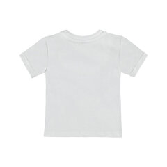 T-krekls ar īsām piedurknēm zēniem Kanz, balts cena un informācija | Zēnu krekli | 220.lv
