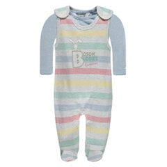 Kombinezons + krekls ar garām piedurknēm zēniem Kanz, dažādu krāsu cena un informācija | Apģērbu komplekti jaundzimušajiem | 220.lv