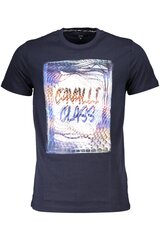 Cavalli Class vīriešu krekls QXT61O-JD060, zils cena un informācija | Vīriešu T-krekli | 220.lv