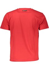 Cavalli Class T-krekls vīriešiem QXT60F-JD060, sarkans cena un informācija | Vīriešu T-krekli | 220.lv
