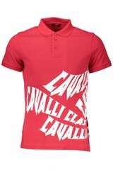 T-krekls vīriešiem Cavalli Class QXT64A-JD060, sarkans cena un informācija | Vīriešu T-krekli | 220.lv