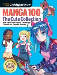 Manga 100: The Cute Collection: How to Draw Your Favorite Character Types from Popular Genres cena un informācija | Mākslas grāmatas | 220.lv