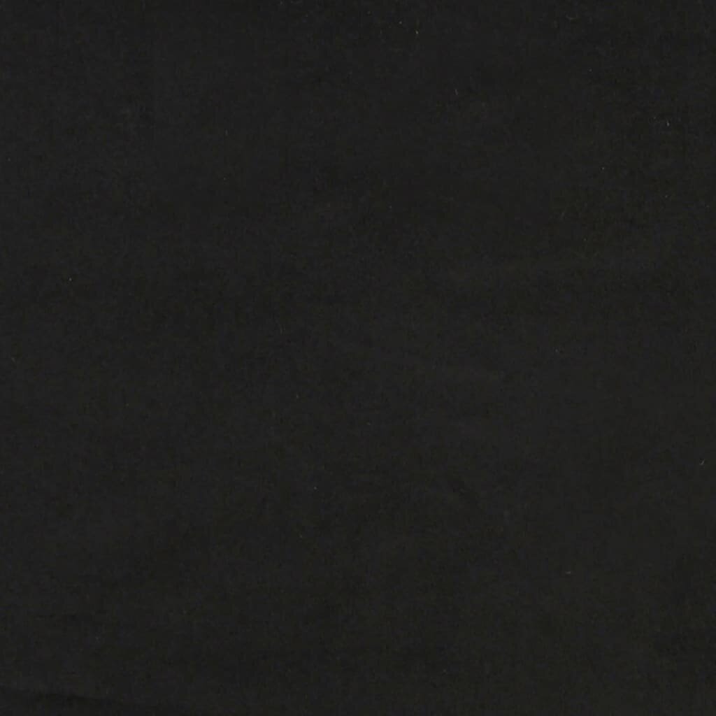 Dīvāngulta vidaXL, 80x200 cm, melns cena un informācija | Gultas | 220.lv