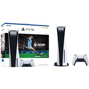 Sony Playstation 5 Blu-ray Edition + EA SPORTS FC™ 24 цена и информация | Игровые приставки | 220.lv