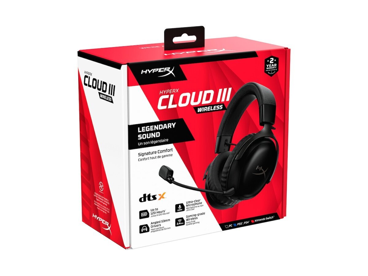 HyperX Cloud III 77Z45AA cena un informācija | Austiņas | 220.lv