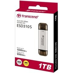 Transcend TS1TESD310S cena un informācija | Ārējie cietie diski | 220.lv