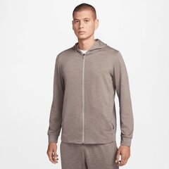 Nike džemperis vīriešiem Yoga Dri-Fit M CZ2217-087, brūns цена и информация | Мужские толстовки | 220.lv