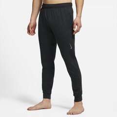 Nike bikses vīriešiem Yoga Dri-Fit M Cz2208-010, melnas cena un informācija | Vīriešu bikses | 220.lv