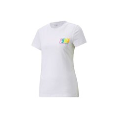 Puma sieviešu t-krekls Swxp Graphite Tee W 533559 02, balts цена и информация | Женские футболки | 220.lv