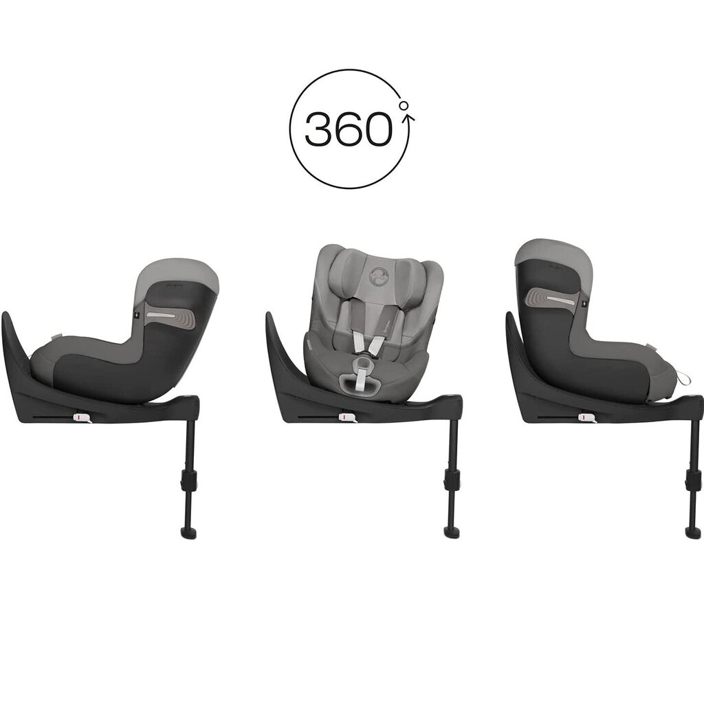 Cybex autokrēsliņš Sirona S2 I-SIZE, 0-18 kg, Soho grey cena un informācija | Autokrēsliņi | 220.lv