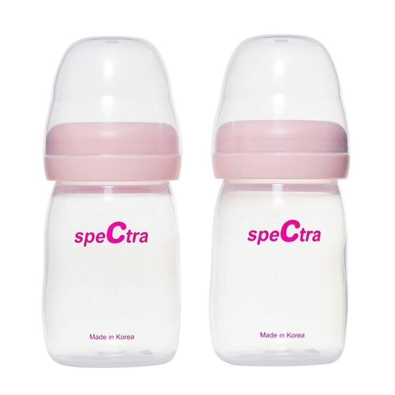Pudeļu komplekts Spectra, 2 gab., 160 ml cena un informācija | Bērnu pudelītes un to aksesuāri | 220.lv