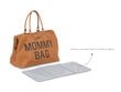 Soma mammai Childhome Mommy Bag, brūna ar ādas efektu цена и информация | Aksesuāri bērnu ratiem | 220.lv