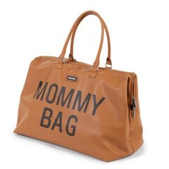 Сумка для мамы Childhome MOMMY BAG, коричневая с эффектом кожи цена и информация | Аксессуары для колясок | 220.lv