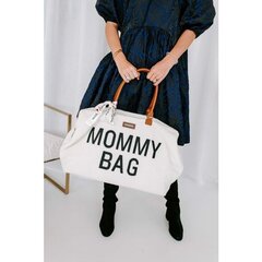 Сумка для мамы Childhome MOMMY BAG, Плюшевая белая цена и информация | CHILDHOME Товары для детей и младенцев | 220.lv
