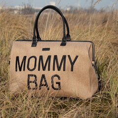 Сумка для мамы Childhome MOMMY BAG, вид вязки из рафии цена и информация | Аксессуары для колясок | 220.lv