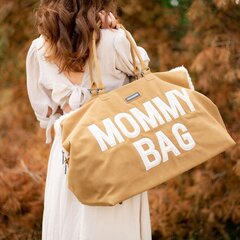 Soma mammai Childhome Mommy Bag, Suede look cena un informācija | Aksesuāri bērnu ratiem | 220.lv