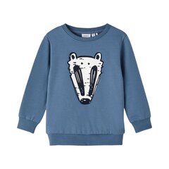 Džemperis bērniem Name It 13219369 284012, zils cena un informācija | Zēnu jakas, džemperi, žaketes, vestes | 220.lv