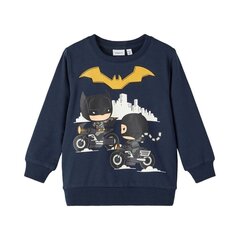 Džemperis bērniem Name It Batman Sweat 284111, zils cena un informācija | Zēnu jakas, džemperi, žaketes, vestes | 220.lv