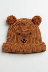 Шапка для детей Snowflake медвежонок, коричневая цена и информация | Шапки, перчатки, шарфы для девочек | 220.lv