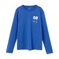 T-krekls ar garām piedurknēm zēniem Name It 13220018 284210, zils cena un informācija | Zēnu krekli | 220.lv
