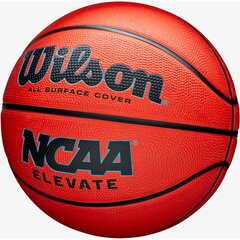 Баскетбольные мячи WILSON NCAA ELEVATE BSKT ORANGE / BLACK R. 7 цена и информация | Баскетбольные мячи | 220.lv