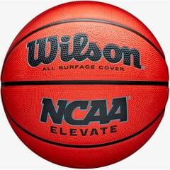 Баскетбольные мячи WILSON NCAA ELEVATE BSKT ORANGE / BLACK R. 7 цена и информация | Баскетбольные мячи | 220.lv