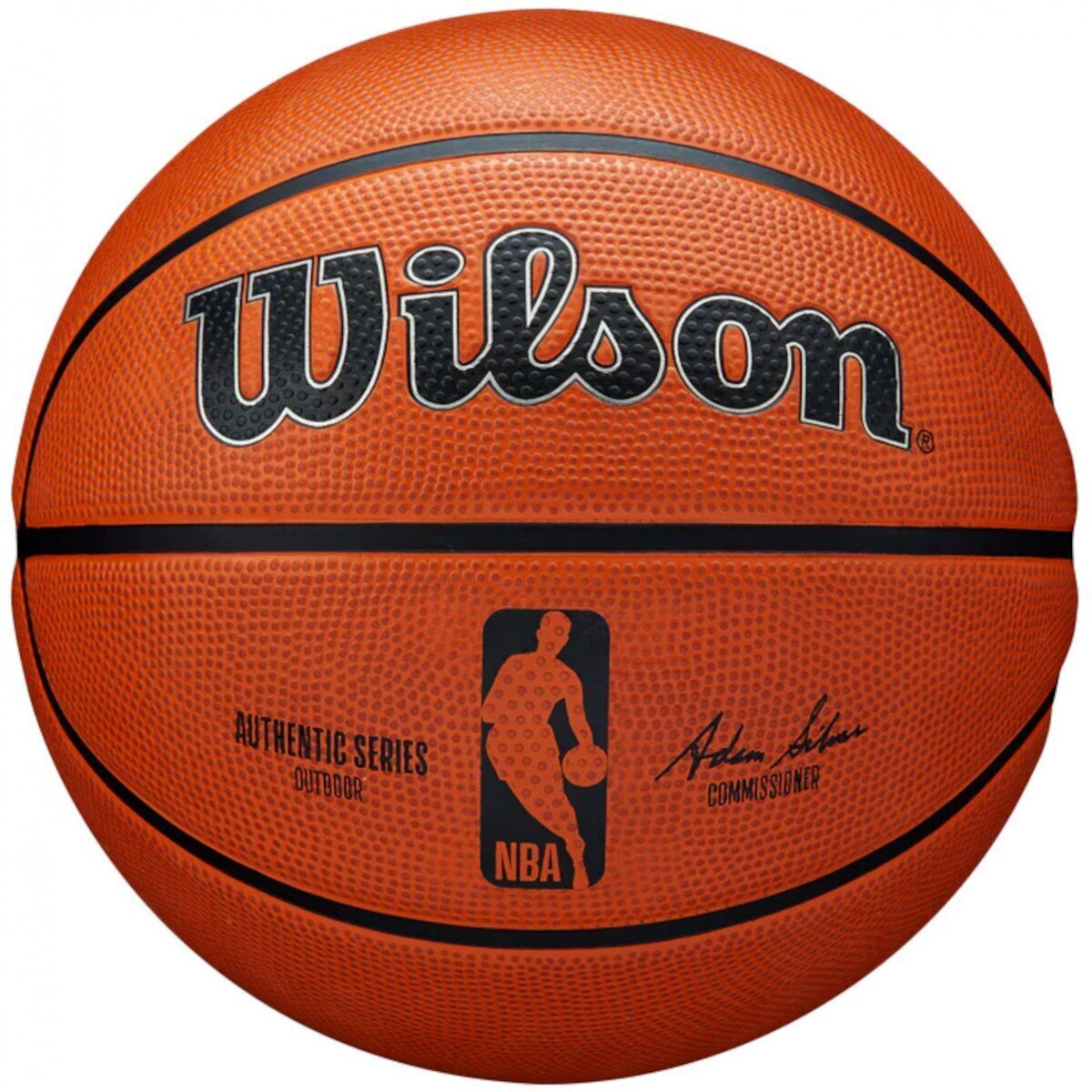 Баскетбольный мяч WILSON NBA AUTHENTIC SERIES OUTDOOR R.7 цена | 220.lv