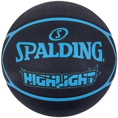 Basketbola bumba Spalding Highlight, 7 izmērs cena un informācija | Basketbola bumbas | 220.lv