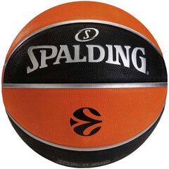 Basketbola bumba Spalding Euroleague TF-150 84507Z, 6.izm cena un informācija | Basketbola bumbas | 220.lv