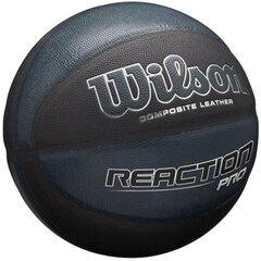 Basketbola Wilson Reaction Pro bumba WTB10135XB, 7. izmērs cena un informācija | Basketbola bumbas | 220.lv