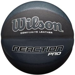 Basketbola Wilson Reaction Pro bumba WTB10135XB, 7. izmērs cena un informācija | Basketbola bumbas | 220.lv