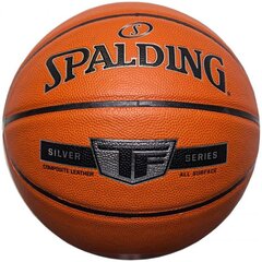 Basketbola bumba Spalding Silver TF 76859Z, 7 izmērs cena un informācija | Basketbola bumbas | 220.lv