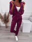 Brīvā laika komplekts sievietēm Selena, violets cena un informācija | Sporta apģērbs sievietēm | 220.lv