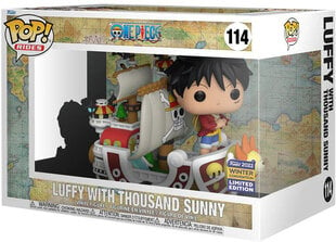 Фигурка Funko POP! One Piece Luffy With Thousand Sunny Exclusive 6inch цена и информация | Атрибутика для игроков | 220.lv