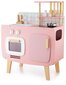 Retro stila koka virtuve ar priekšautu un aksesuāriem - rozā krāsā цена и информация | Rotaļlietas meitenēm | 220.lv