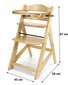 Barošanas krēsls 87 x 58 x 45 cm Moby System цена и информация | Barošanas krēsli | 220.lv